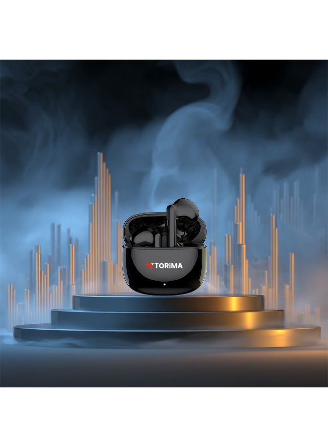 Torima سماعة أذن لاسلكية TORİMA G90 سوداء - Image 3